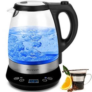 Deuba Monzana - Bouilloire digitale avec LED 1,7 L