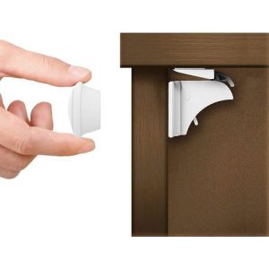 24 Pièces Kit de Sécurité Magnétiques Bébé Faciles à Installer - MATANA - 20 Serrures & 4 Clés: Tiroirs, Placards, Armoires