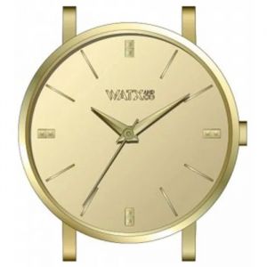 Bo&icirc;tes De Montre Femme Watx&colors Grunge Wxca3021. Fashion. 30. Dor&eacute;. Rond. Quartz. Analogique. Acier Inoxydable.D&eacute;placer Quar