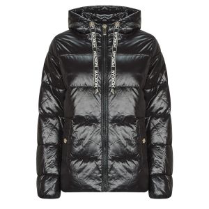 Morgan Doudoune courte brillante noir femme - Taille 36