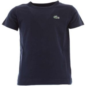 Image de Lacoste T-shirt enfant TJ8811 bleu - Taille 2 ans,4 ans,6 ans