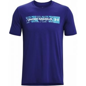 Image de Under Armour Tshirt Camo Chest Stripe Violet - Taille S