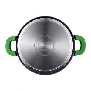 San Ignacio Vitoria Cocotte Noir Ø 20 Cm 2 L