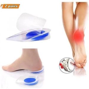 Image de Talonnette Gel - Letouch - 2 Paires - Silicone Respirant - Confort Optimal - Antidérapant