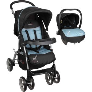trottine poussette double