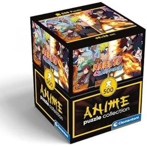 Clementoni Puzzle 500 Cubes Anime Naruto Shippuden 1 - Puzzle - 98314