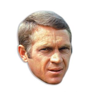 Image de Star Cutouts MASQUE CARTON adulte STEVE MCQUEEN