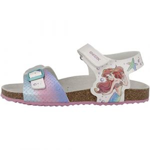 Geox Sandales enfant J ADRIEL GIRL Blanc - Taille 28,29,30,31,32,33,34,35