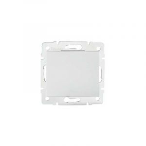 Kanlux Bouton Poussoir Encastrable Simple logi Blanc