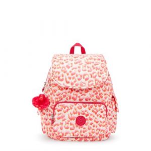 Kipling City Pack S, Small Backpack Women's, Latin Cheetah, Taille Unique