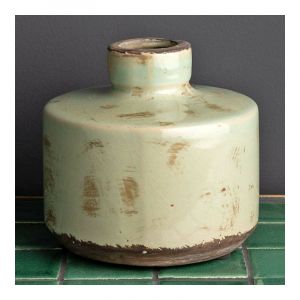 Chehoma Vert-de-Gris Grand Vase 13 x 13 cm