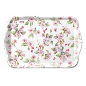 Ambiente Petit plateau rectangulaire fleurs de cerisier