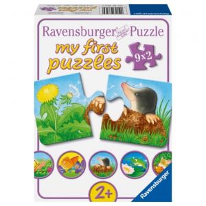 Ravensburger Mon premier puzzle : Animaux du jardin 9 x 2 pièces