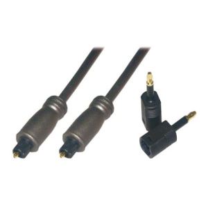 MCL Samar MC760-5M - Câble audio optique Toslink mâle / mâle + adaptateur 5m