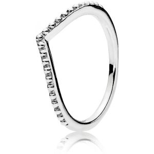 Pandora : Bague 196315 - Bague Voeu Perlé Femme