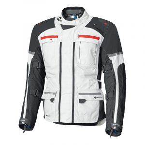 Image de Held Veste textile Carese Evo Gore-Tex gris/rouge (standard)- M