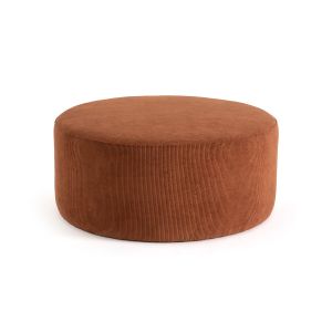 Pouf velours côtelé, Tilly Ecureuil Taille Taille Unique