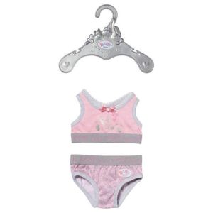 Zapf Creation Accessoire pour poup&eacute;e 827543-B Baby born Sous-v&ecirc;tements rose 43 cm