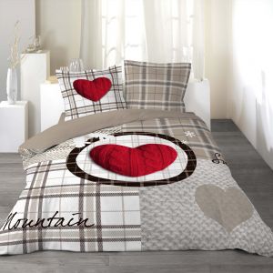 Parure Housse de couette Love Mountain