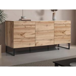Buffet avec 3 portes - Naturel - cevania