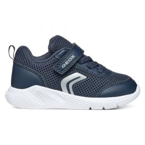Geox Bébé garçon B Sprintye Boy C Basket, Bleu Marine, 22 EU