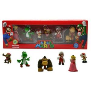 Image de Abysse Corp 6 figurines Super Mario Série 3 de collection