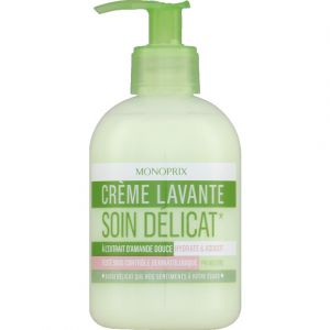 Monoprix Cr&egrave;me lavante amande douce - Le flacon de 300ml