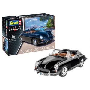 Revell Maquette Porsche 356 Cabriolet 1:16 Noir