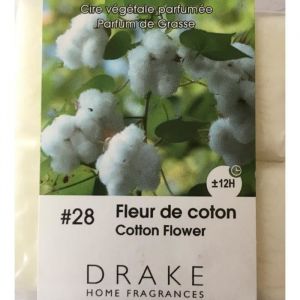 Drake Home Fragrances - Pastilles de cire parfumée, senteur Fleur de Coton par Drake