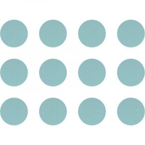 Cyclingcolors 12x Cache Vis Adh&eacute;sif Autocollant Diam&egrave;tre 40mm Protection Bouchon Trou Meuble, Bleu Clair F545