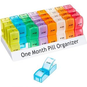 AIDAPT Pilulier mensuel multicolore - Modèle: Mensuel