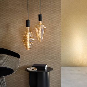 Calex | Vienna | Goud | Dubbel spiraal filament | 4W | E27 fitting | Dimbaar
