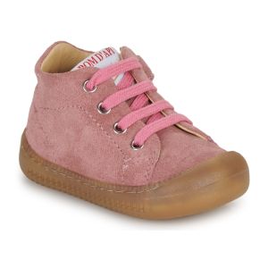 Pom d'Api Bottines enfant YAKA WALK Rose - Taille 18,19,20,21,22,23