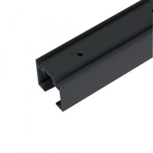 Rail Xperta longueur 3 m&egrave;tres finition noir fixation plafond ou mural - ARLU