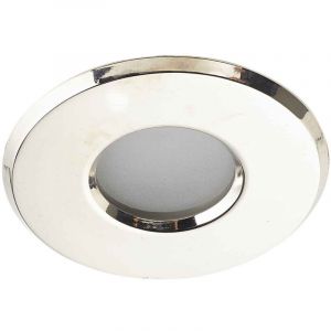 Leclubled - Supports Spots Encastrable Salles de bain GU5.3 MR16 DC12V Aluminium Bross&eacute; Rond &Eacute;tanche IP44 - per&ccedil;age 73mm