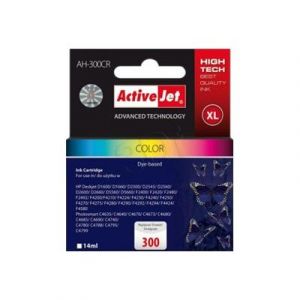 Activejet AH-300CRX - Dye-sublimation ink - Cyan - Magenta - Jaune - (HP) DeskJet D1600 - D1660 - D1668 - D2500 - D2530 - D2545 - D2560 - D2563 - D2566 - D2568