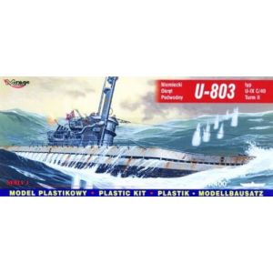 Mirage Deutsches U-boot U 803 Typ Ix C/40 Turm Ii- 1:400e Hobby