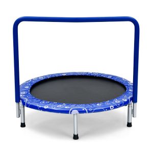 Coast Children's Trampoline Mini Trampoline Trampoline pliable pour petits enfants bleu + noir