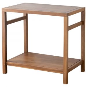 Happy Garden Meuble sous vasque en teck massif 80cm