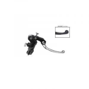 Ma&icirc;tre-cylindre de frein radial levier long corps anodis&eacute; Accossato