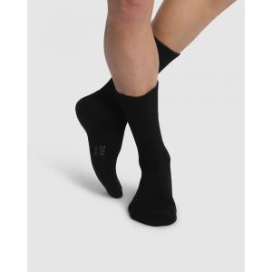 DIM Lot de 2 paires de chaussettes outdoor - Noir