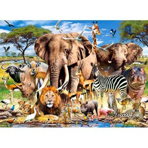 Castorland Puzzle 200 pièces : Animaux de la Savane