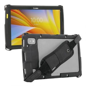 Coque pour Zebra ET40 ET45 10 avec Patte de Saisie Antichute & Porte-Stylet, Etui Renforcé Protection Militaire Fabriqué en France, Compatible Accessoires de Charge, Antimicrobien MOBILIS