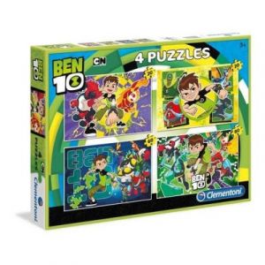 Image de Clementoni Puzzle 20 pièces 4 Puzzles - Ben 10