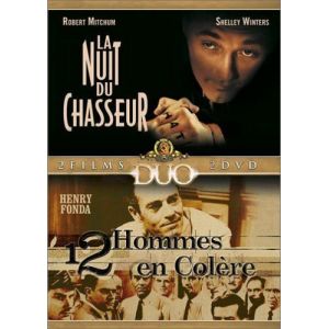 La Nuit du chasseur / 12 hommes en colère - Coffret 2 DVD