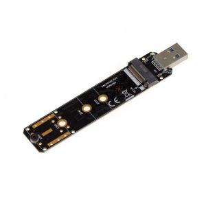 Adaptateur cl&eacute; USB 3 0 Pour tous types de SSD M 2 NGFF : M2 type PCIe NVMe ET M2 type SATA
