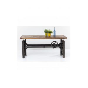 Image de Kare Design Table à manger ajustable 160 cm bois et acier Steamboat Econo