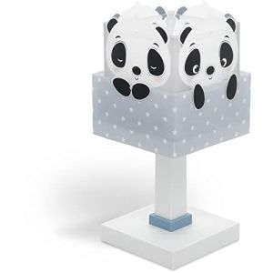 Dalber Lampe De Chevet Enfant Panda Bleu 63161T