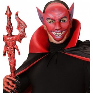 Masque démon rouge adulte Halloween