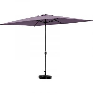 Habitat et Jardin Parasol jardin -Sol 2- Rectangle - 2 x 3 m - Violet